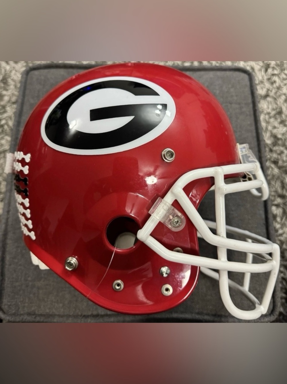 Georgia Bulldogs Football Full Size Authentic Schutt Helmet
